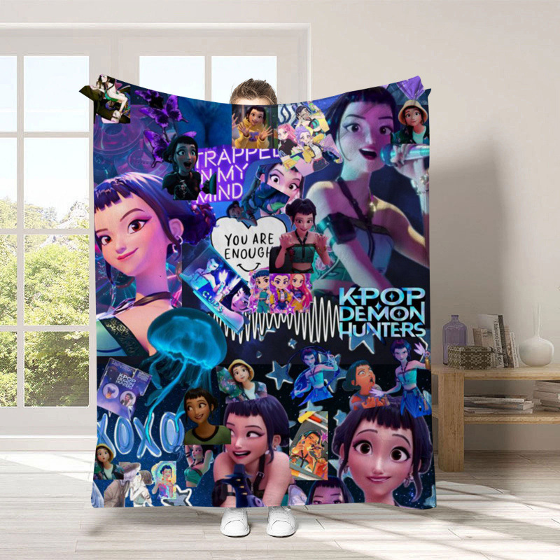 Explosiones transfronterizas de caza de brujas mantas de franela de comercio exterior Amazon mantas de cama gruesas mantas