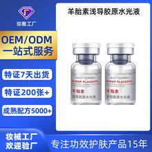 贴牌羊胎素浅导胶原水光液  重塑肌底抗皱紧致舒缓浅导水光动能