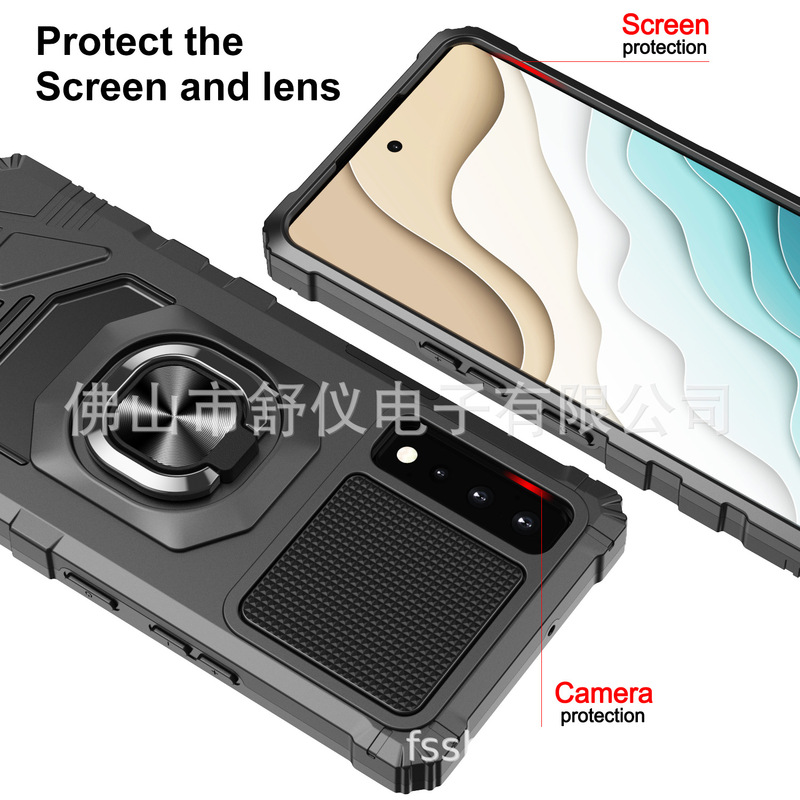 European and American Suitable for Moto G power 2022 Armor Anti-fall Mobile Phone Case TCL 4X Two-in-one Protective Cover