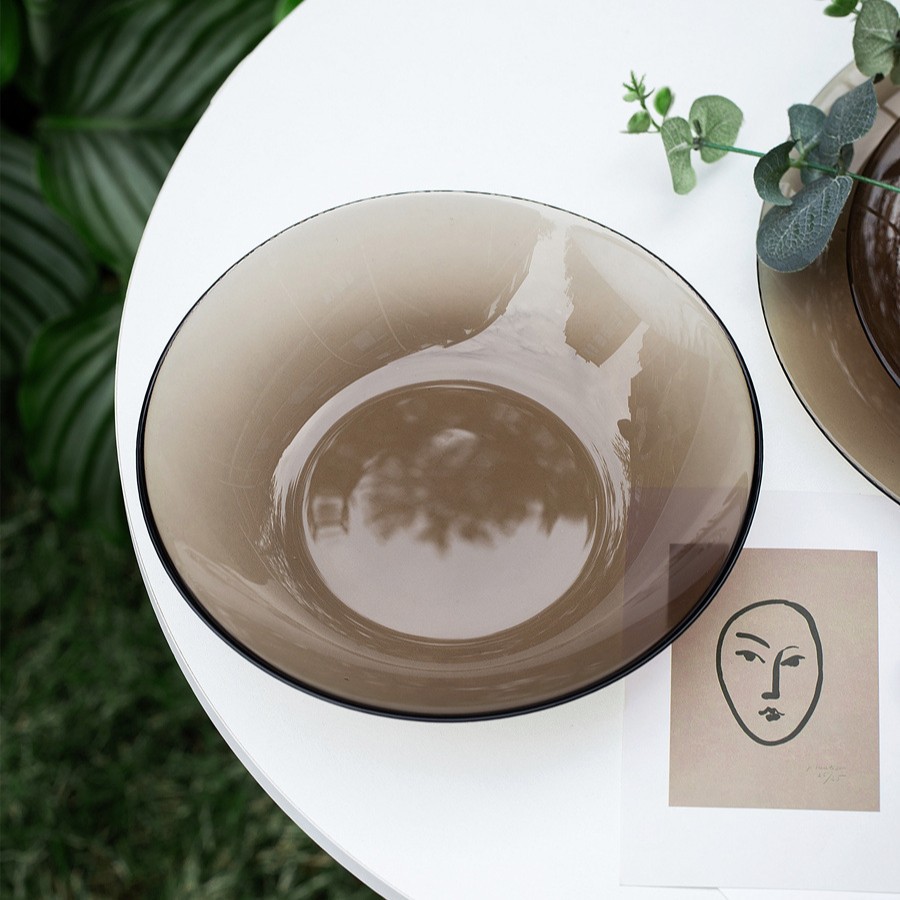 황혼 20cm 수프 접시