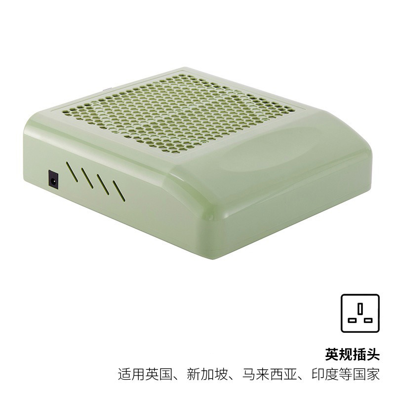 aspiradora de uñas transfronterizas de alta potencia japonesa 80W con filtro de polvo de uñas aspiradora de escritorio manicuras