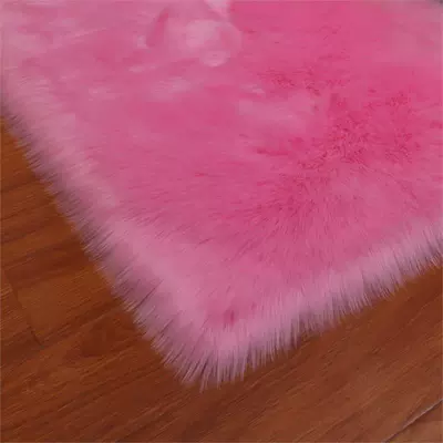 Be Cut to Size, Pvc Logo: Car Carpet - pink-4040cm-square