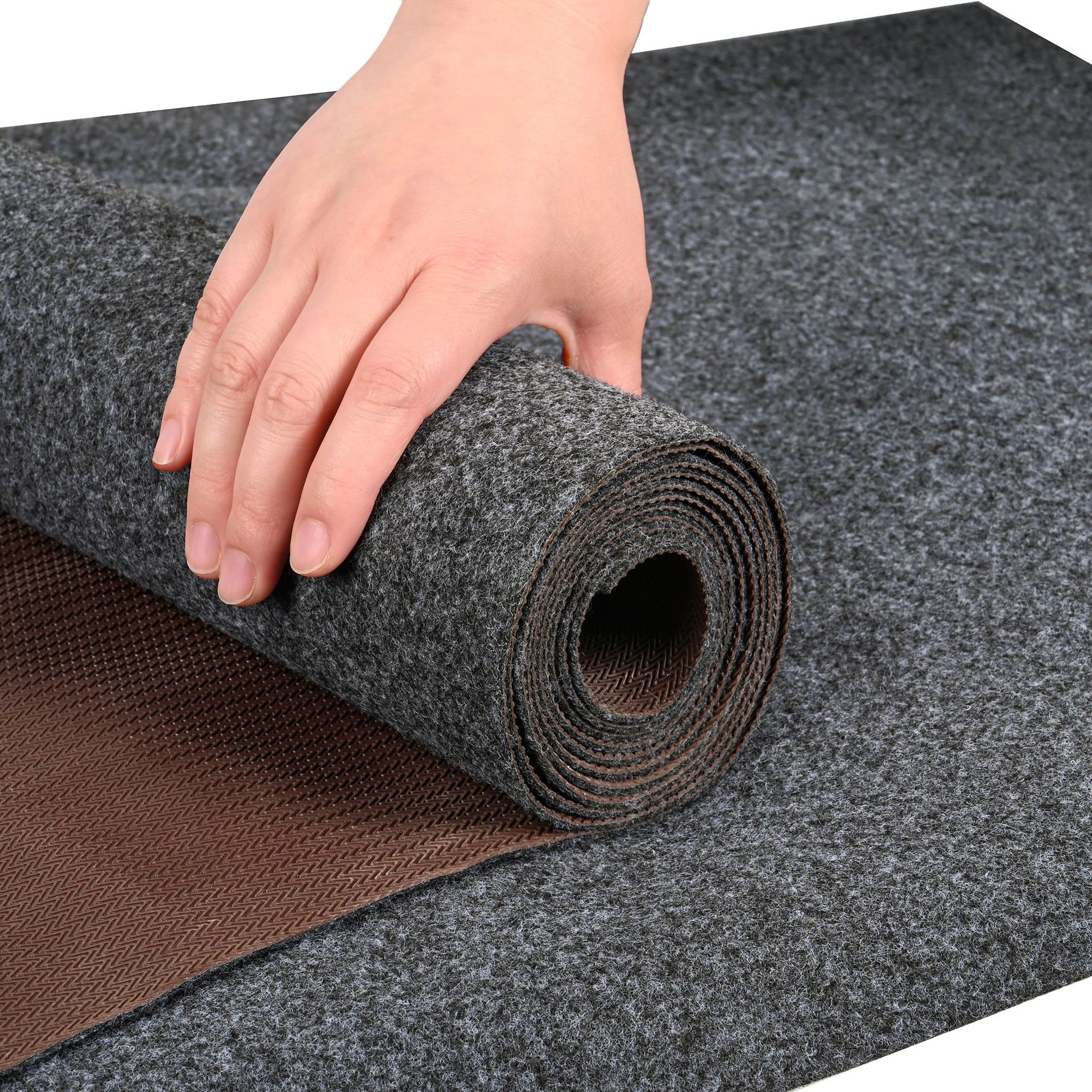 Cross-border bestseller oil-proof and waterproof floor mat, car garage floor mat, non-slip rubber-backed floor mat, repair mat, customizable