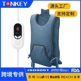 Amazon European Station Heated Shawl Hot Compress Physiotherapy Intelligent Temperature Control Electric Heated Shawl Neck Back Heating Blanket
