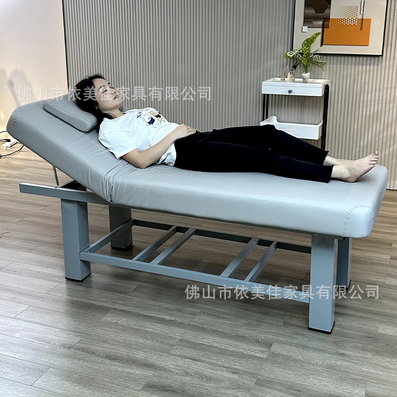Cama de belleza de acero inoxidable, sala de belleza de masaje, cama de fisioterapia de medicina tradicional china, cama de tatuaje, cama de bordado, cama de extracción de oídos