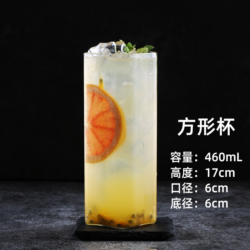 Taza de cóctel japonesa, taza de cóctel, taza de té helado, taza de té helado, taza de vino largo