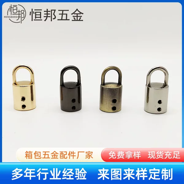 In stock 10cm Bell tassel pendant fashion luggage handbag hanger hardware cap buckle zinc alloy accessories buckle