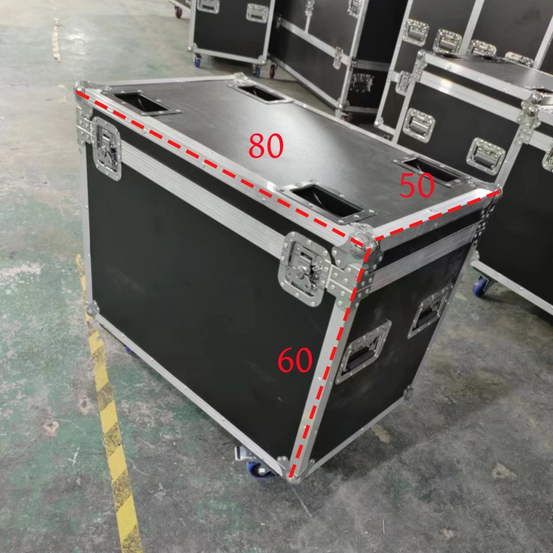 Caja de aviación de aleación de aluminio personalizada, caja de herramientas de hardware, caja de instrumentos impermeable y resistente a la presión, caja de envío logístico, caja de línea, aviación