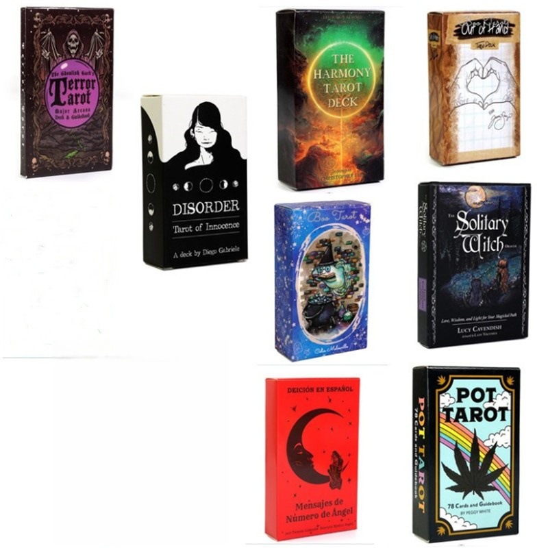 Full English Oracle Board Game Boo Tarot Cards Manufacturer Wholesale_voghion.com