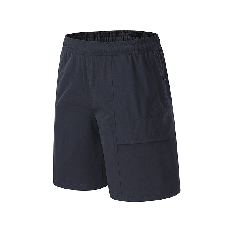 Pantalones cortos de cinco puntos para deportes al aire libre a prueba de agua tejidos, pantalones cortos de herramientas casuales de varios bolsillos para hombres, personalización de verano