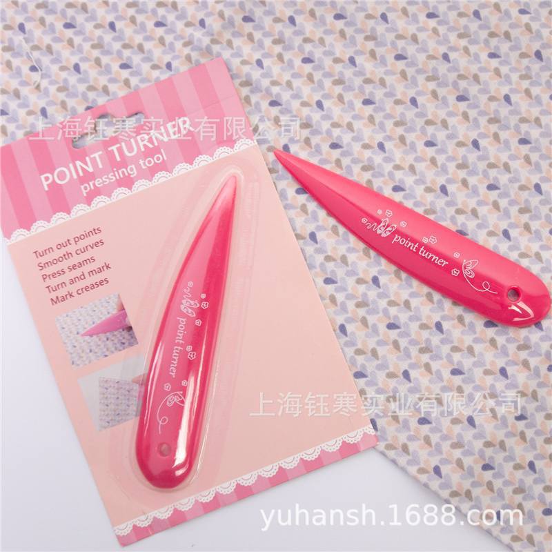 Point turner 粉色划线骨笔缝纫压边压布缝骨笔折纸压痕刺子绣划
