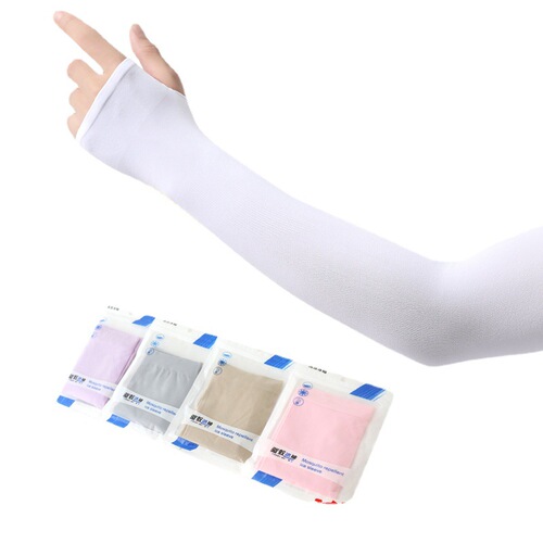 Mosquito repellent ice sleeves, summer ice silk sun protection sleeves, gloves, outdoor anti-UV cycling and driving sleeves for men and women, new style