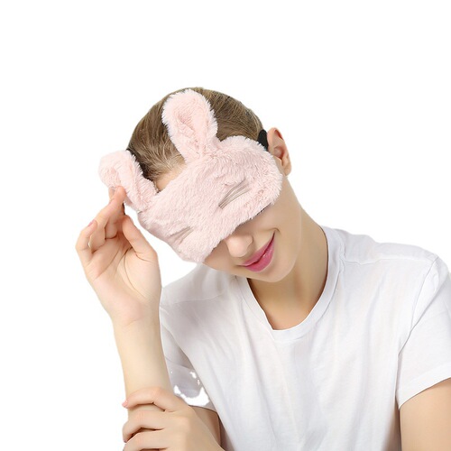 Amazon cross-border new unicorn cartoon eye mask summer ice and hot compress blackout sleep eye mask wholesale