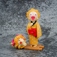 动漫鬼灭之刃花街篇袋装炭治郎我妻善逸手办模型公仔桌面摆件礼品