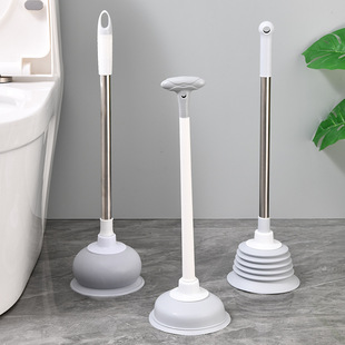 Toilet dredge one-shot professional toilet plunger household rubber pipe laxation sewer transmission artifact