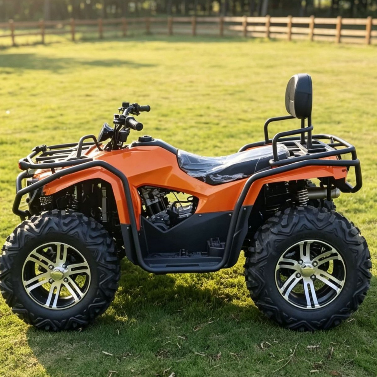 Montaña off-road kart bashan 350cc cuatro tracción motor motocicleta ATV cuatro tracciones suspensión independiente todo terreno