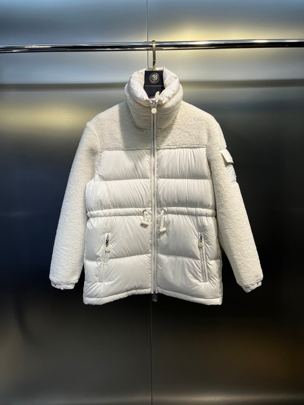 高版本 M家秋冬女士收腰抽绳设计泰迪毛羽绒服韩系百搭时尚外套|undefined