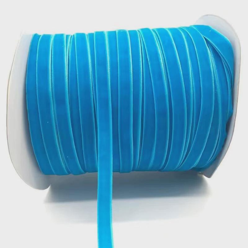 Cinta de Terciopelo de 6-38 mm para Decoración de Bodas y Fiestas, Regalo Hecho a Mano