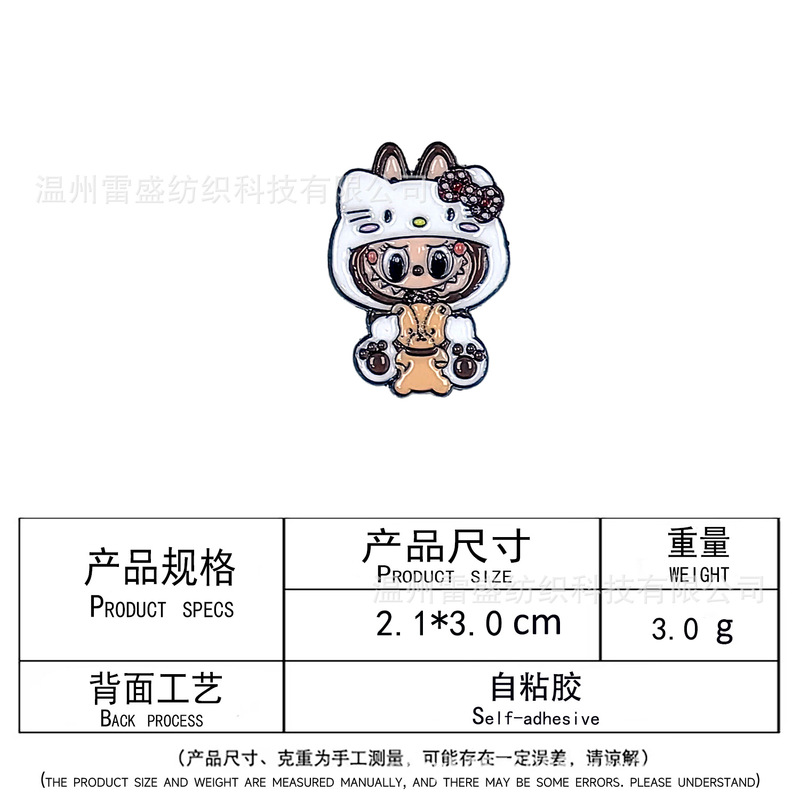 アニメ漫画ラブ布刺繍パッチステッカーかわいい縫製不要の粘着コンピュータステッカー衣類や帽子ボックス装飾布ステッカー|undefined