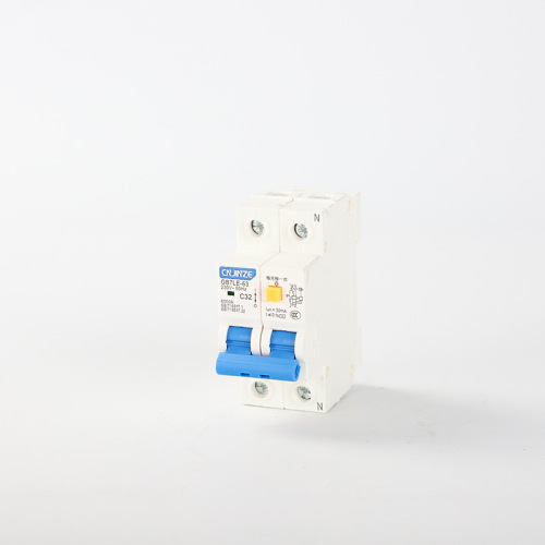 Small leakage circuit breaker C40 2P leakage circuit breaker blue handle micro leakage switch