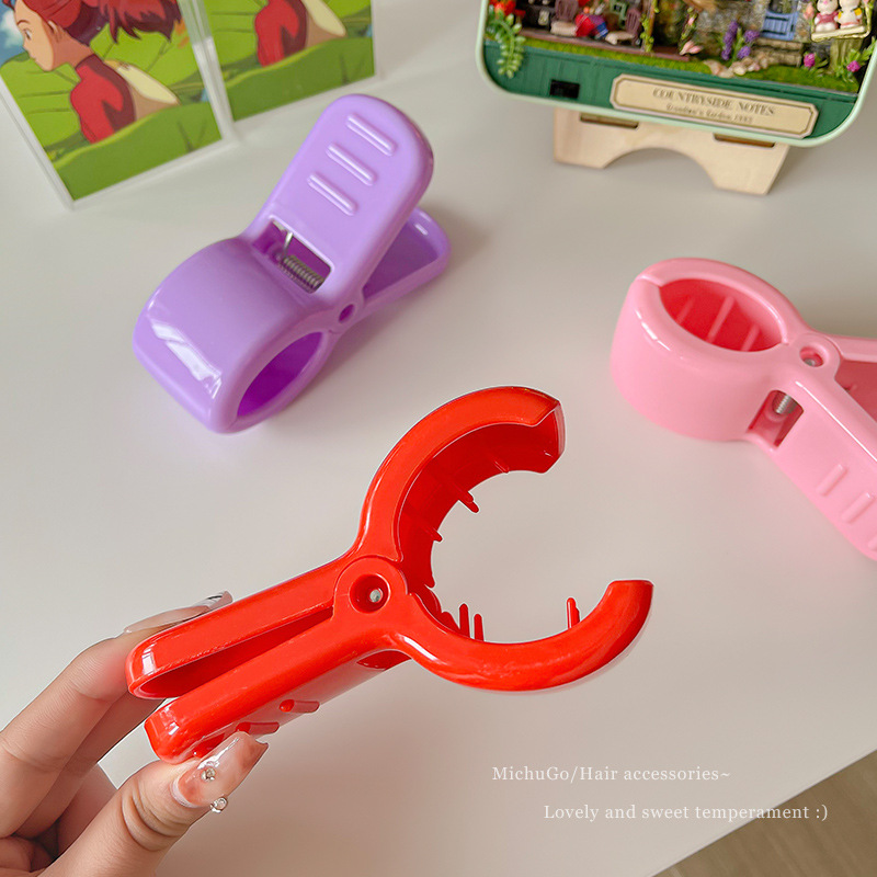 Hayao Miyazaki Animation Same Style Hairpin Alietti Cartoon Grab Clip Women's High Horontail Cute Hairpin Clip Head Jewelry