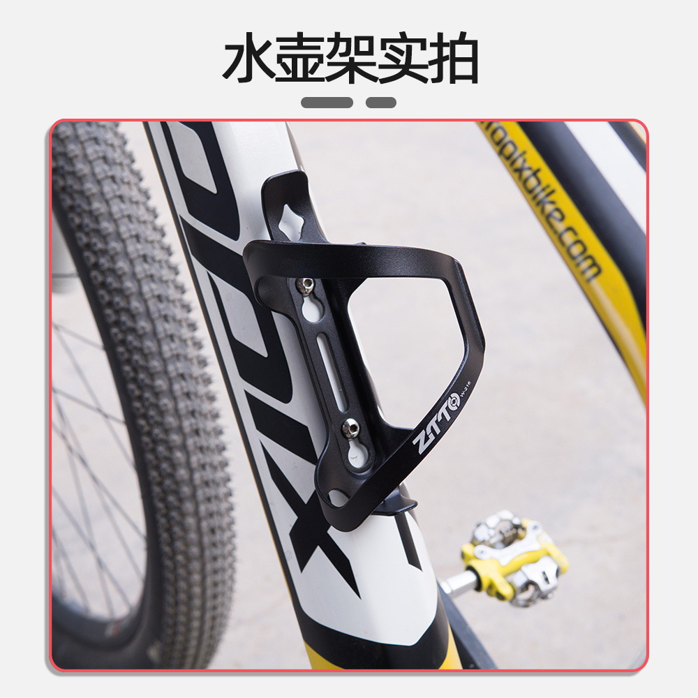 ZTTO Bicicleta Soporte para macetas Bicicleta de montaña Bicicleta de carretera Soporte para macetas de aleación de aluminio Equipo de ciclismo Accesorios para bicicletas