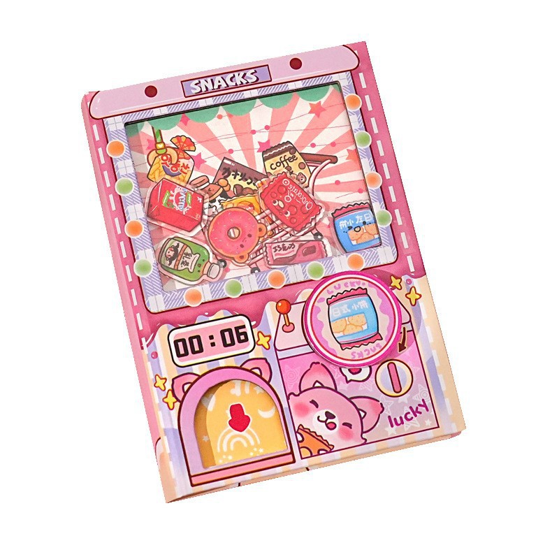 新型のカピバラの卵をねじる機のポケットの本の漫画の学生は携帯して卵のノートの子供の趣味の手帳をねじります。