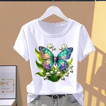 ��ʽ�����⴩�����INSԲ��ʱ��ӡ����������Ůʿ�ļ����¶���T��