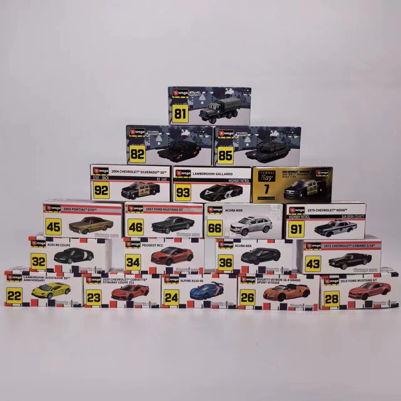 1:64 Scale Realistic Alloy Car Model Bugatti Ornament Toy, Dropshipping Available, Supercar