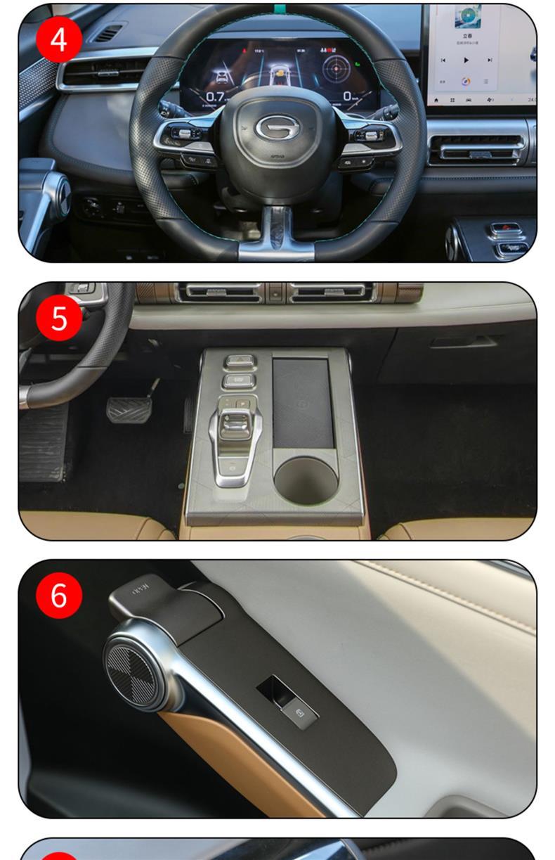 22-25 Gac Trumpchi Shadow Cool Screen Dashboard Interior Sticker Car Product Modified Paint Transparent Tpu Protective Film