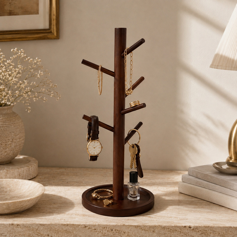 Entrance decoration rack, entryway tabletop display stand for glasses and watches, key hook storage rack for entryway Entrance decoration rack, entryway tabletop display stand for glasses and watches, key hook storage rack for entryway