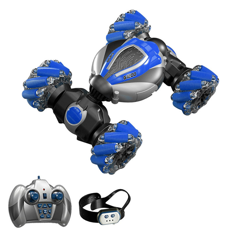 Control remoto transfronterizo gesto inducción giro coche tracción a las cuatro ruedas truco de alta velocidad fuera de la carretera deriva coche de carreras eléctrico juguete de control remoto