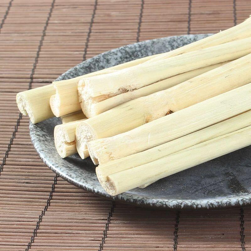 Dried Sugarcane Pieces Zhu Zhe Gan 500g Peeled Dehydrated Sweet Bamboo Cane for Herbal Tea and Soup key features
