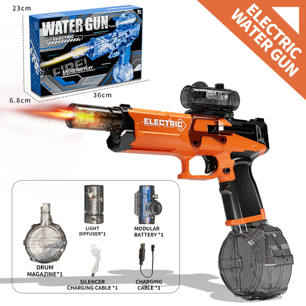 electric automatic water gun for water