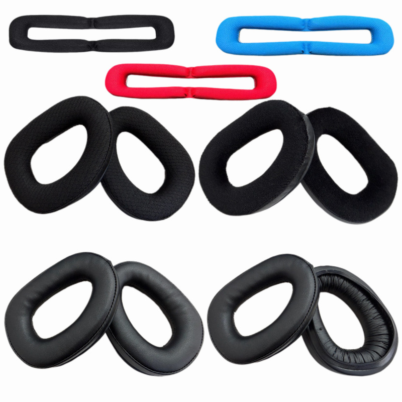 Suitable for Sennheiser Gsp300 Ear Pads, Gsp370 Gsp350 Headphone Covers, Gsp305 Gsp301 Headband Pads Suitable for Sennheiser Gsp300 Ear Pads, Gsp370 Gsp350 Headphone Covers, Gsp305 Gsp301 Headband Pads