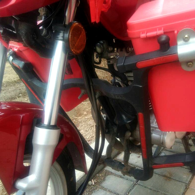 Suitable for Men's Other 25 Motorcycle Front Bumper Storage Box Bumper Anti-Fall Stick Guard Tool Box Modification