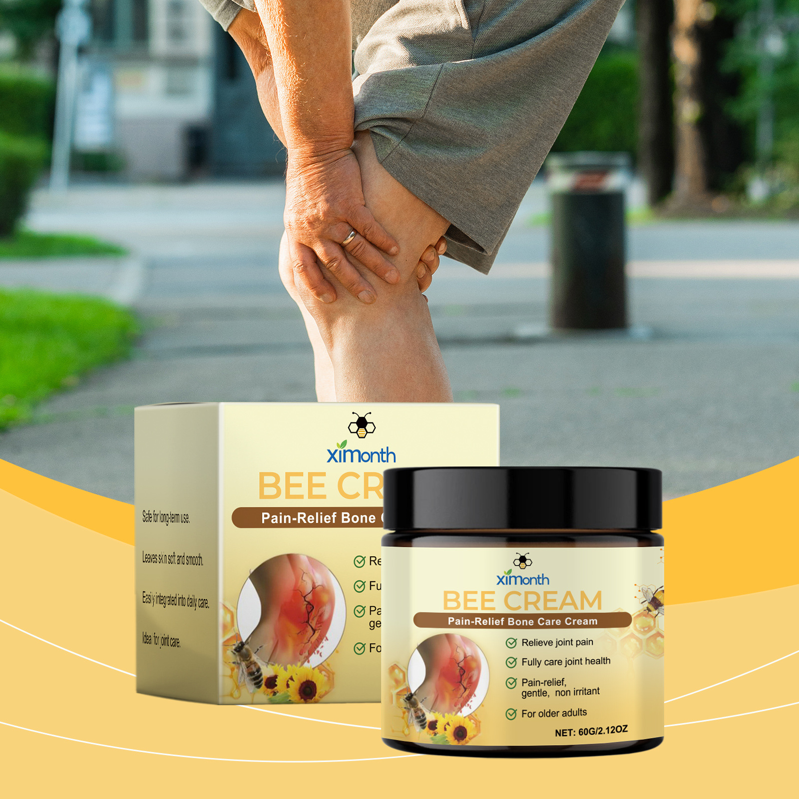 Ximonth Joint Care Cream Gently Cares for Joints, Waist, and Knees, Moisturizes, and Provides Daily Maintenance