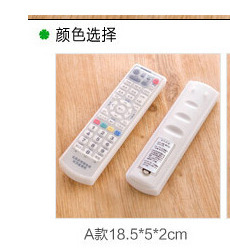 Rabbit, remote control, glowing transparent dust cover, silicone TV, protective case