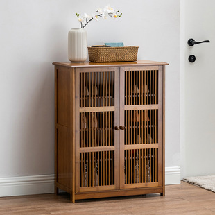 Simple Shoe Rack Dormitory Home Door Storage Drawer Cabinet Dust-Proof Shoe Cabinet Multi-Layer Economical Solid Wood Storage Rack