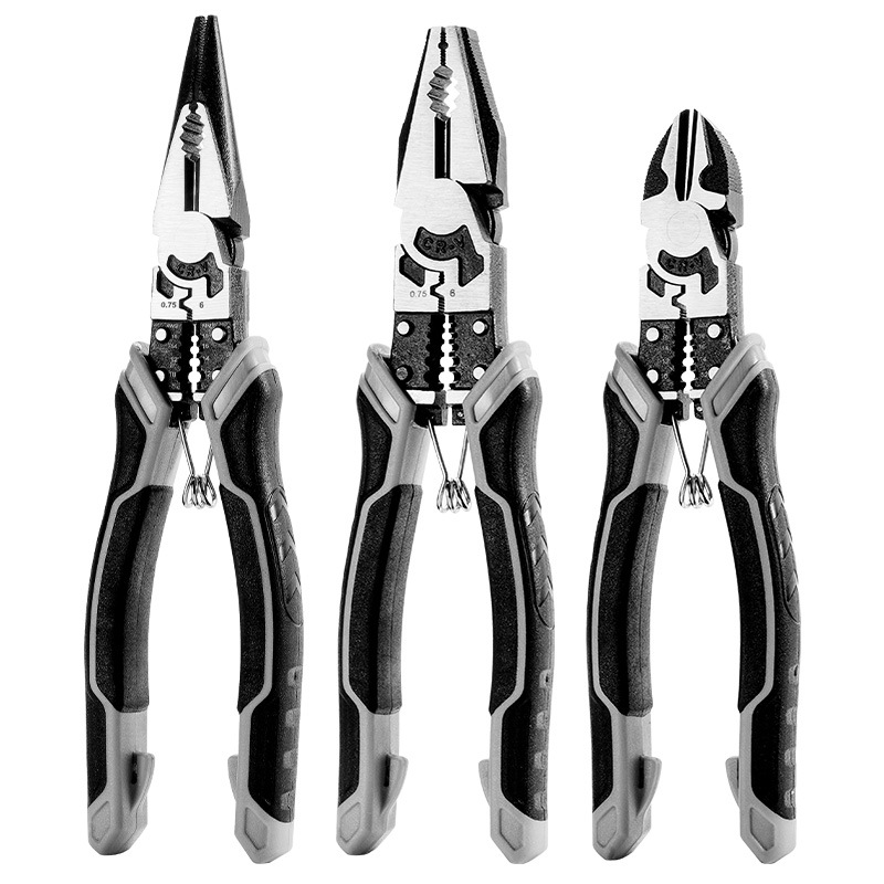 Universal multifuncional alicates hidroeléctricos estilo japonés de grado industrial de acero de aluminio de aluminio de aluminio para reparación de chapa metálica de automóviles