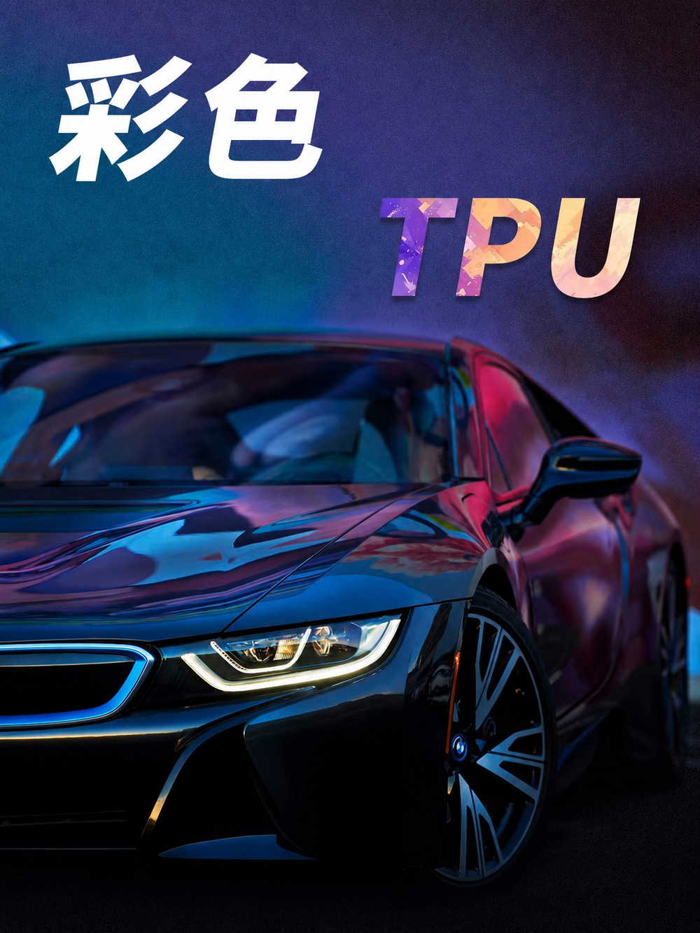 Moon Shadow full roll PCU embedded polycarbonate car clear coat protective film ppf tpu invisible car wrap