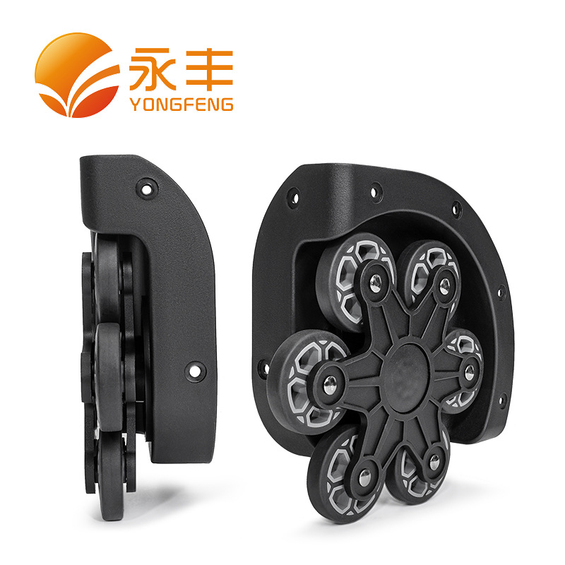 Luggage Accessories, Trolley Wheels, Travel Backpacks, Large Six-Wheel Stair-Climbing Corner Wheels