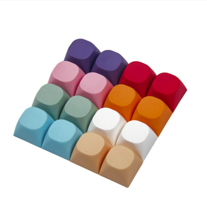 MA height PBT material MX thickened 1.5mm mechanical keyboard opaque personality 1x customized color non-engraved key cap MA height PBT material MX thickened 1.5mm mechanical keyboard opaque personality 1x customized color non-engraved key cap