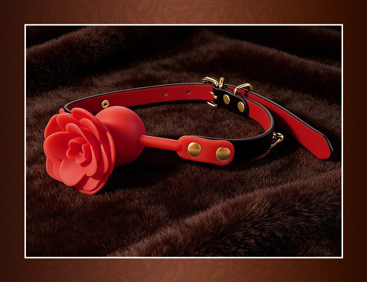 SM-含丹口塞奢享版 Adult Oral Play Mouth Accessory in Red — detail image 18