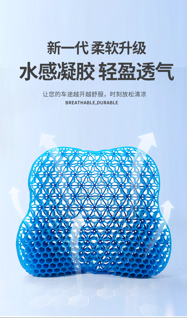 Car lumbar support, breathable cushion for driving, lumbar pad for driver's seat, backrest cushion, car seat lumbar support, car accessory