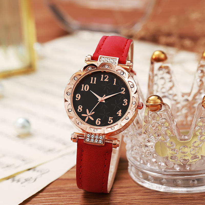 Cross-border Casual Starfish Dial Rose Gold Women's Watch Xiyin Electronic Belt Watch Women Wholesale Cross-border Casual Starfish Dial Rose Gold Women's Watch Xiyin Electronic Belt Watch Women Wholesale