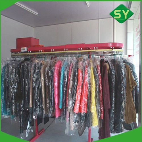 Clothing Dustproof Bag Dry Cleaners Thick Disposable Hanger Bag Transparent Plastic Overcoat Suit Dust Cover Storage Bag