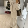 高腰长袖显瘦冬季针织衫