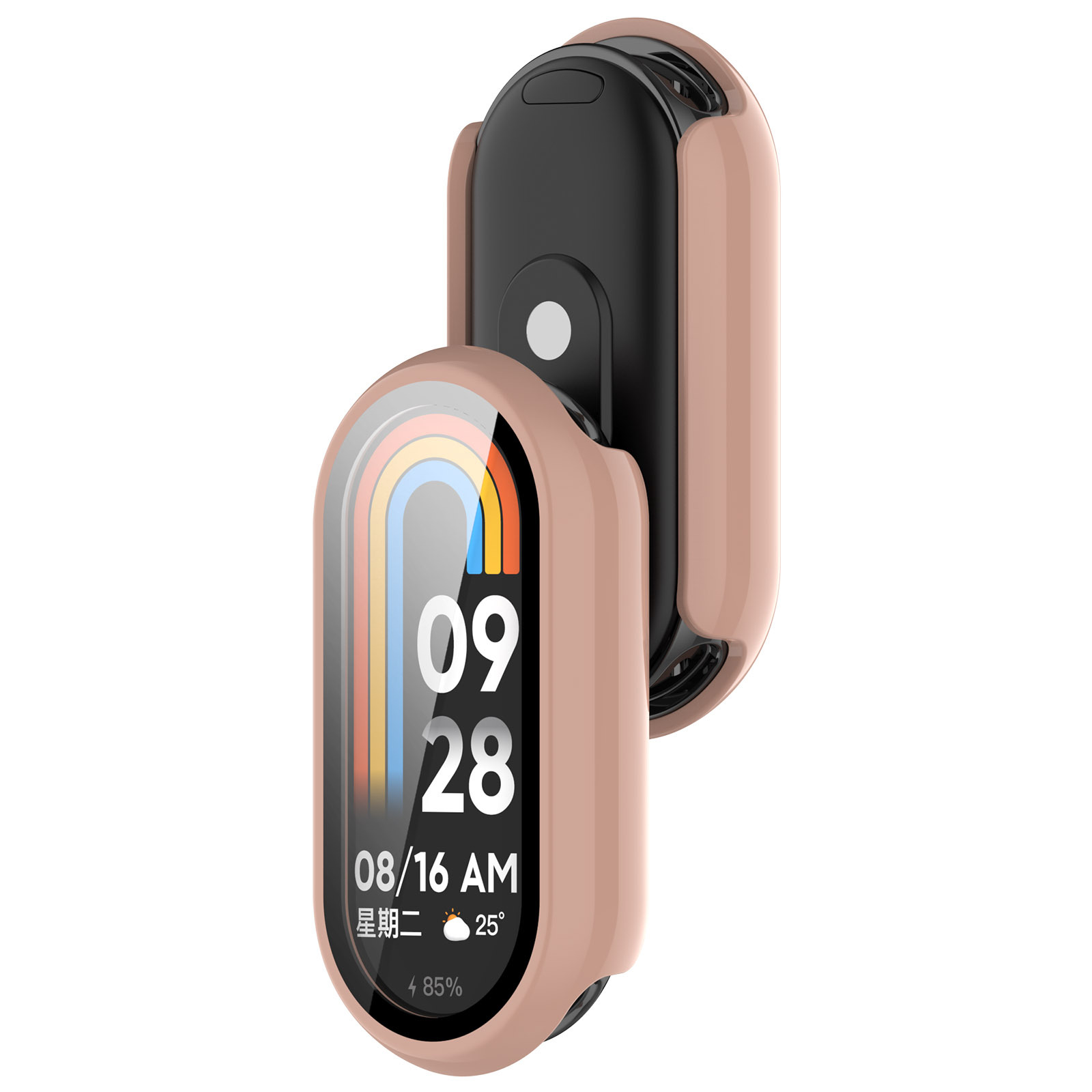 Xinyuan Shuntong is suitable for the NFC standard case and film integrated Mi 8/9 tempered film watch case of Mi Band 10 undefined