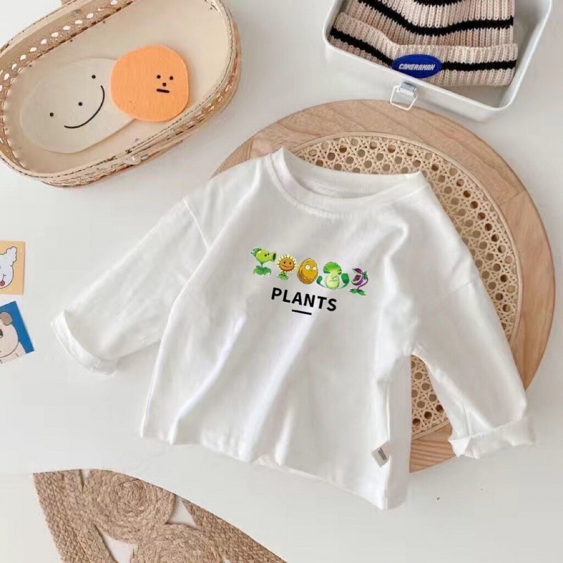 Длинные рукава: белый [ряд растений]